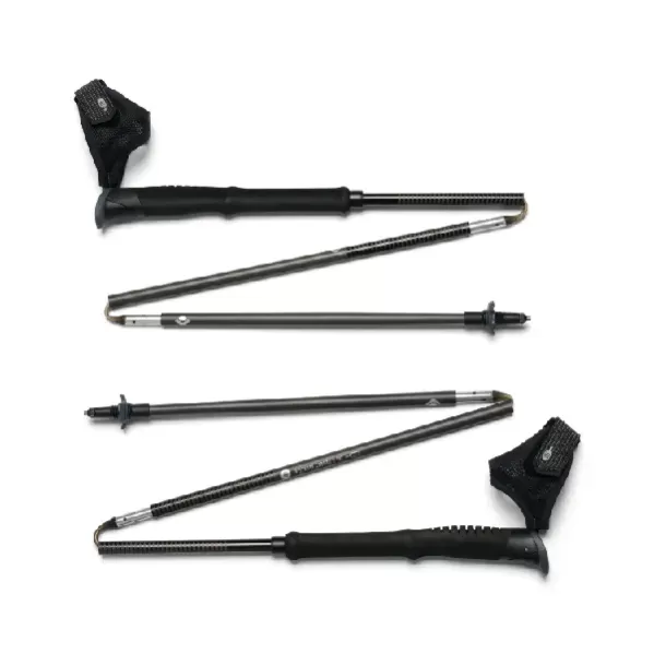 黑钻 2026款 Distance Carbon Z 旗舰超轻折叠碳纤维登山杖